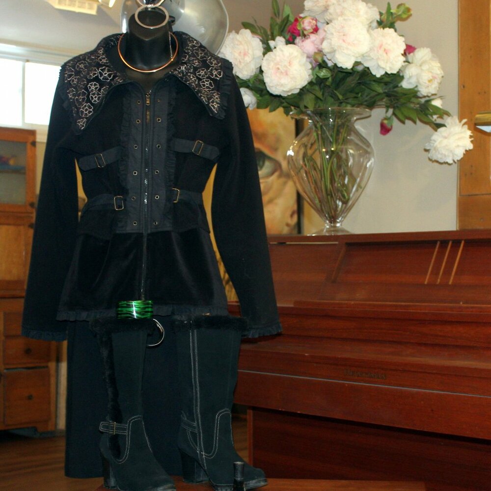 SOLD Sharanel Goth Vibe Jacket